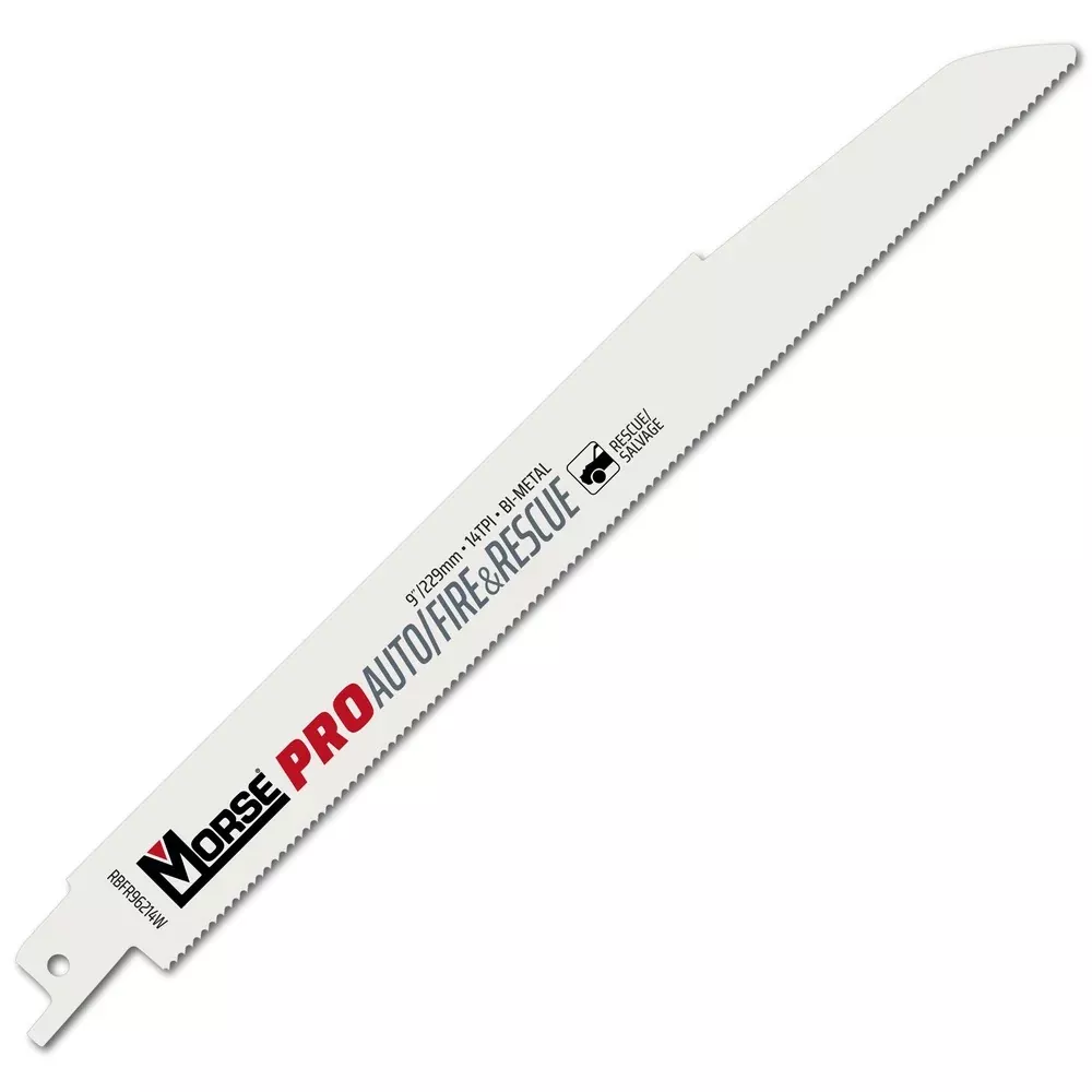 MK Morse 9" 14 TPI Bimetal Reciprocating Saw Blade, 25 Pack 406499