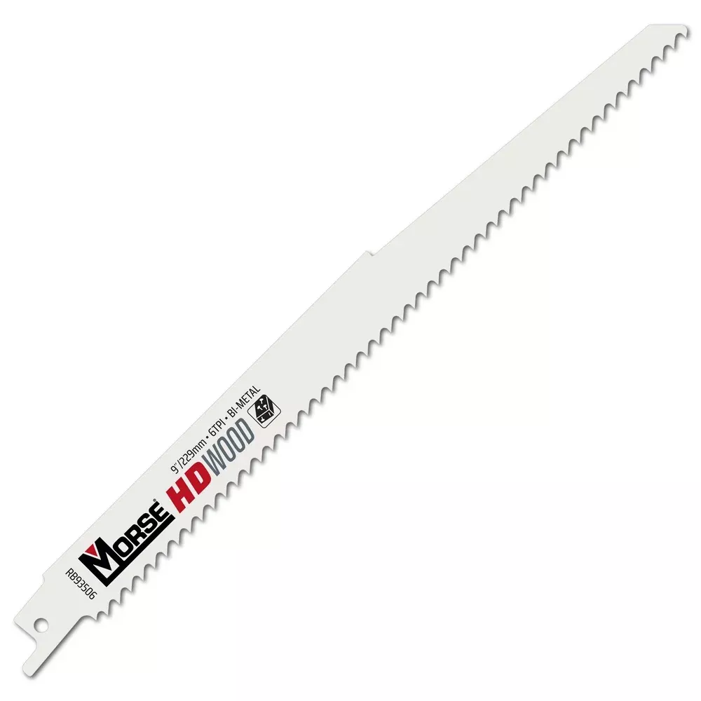 MK Morse 9" 6 TPI Bimetal Reciprocating Saw Blade, 50 Pack 400169