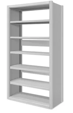 Modular ESD Rack 400mm x 1000mm x 1200mm (15.75" x 39.50" x 47.25") (2 Shelves)