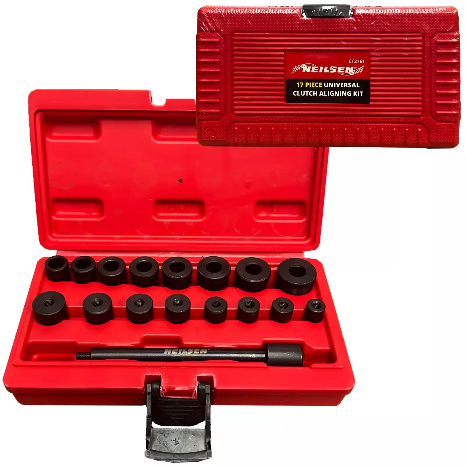 Neilsen Clutch Aligning Tool Kit Universal Alignment Car Garage Mechanic 17pc