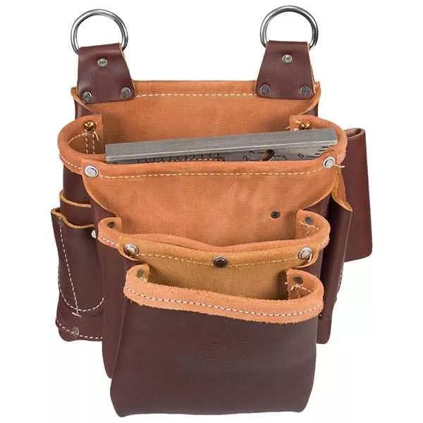 Occidental Leather 5063 3 Pouch Beltless Fastener Bag