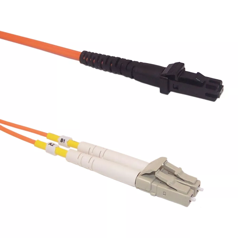 OM2 Multimode Duplex MTRJ/LC50 Micron - Fiber Optic Patch Cable - 1.8 mm Jacket - 2m - 6 ft