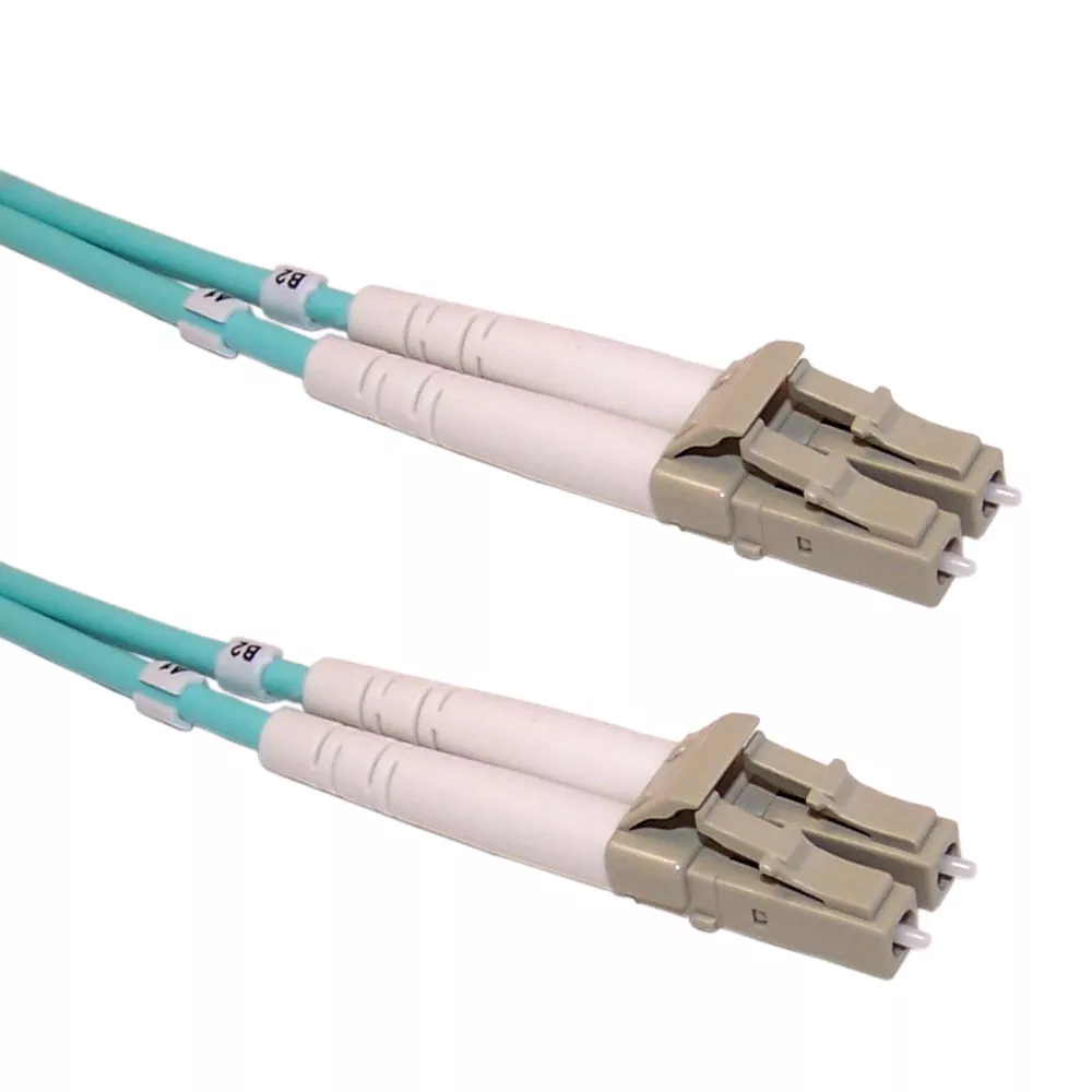 OM3 Multimode Duplex LC/LC 50 Micron - Fiber Optic Patch Cable - 2 mm Jacket - 30m - 100 ft
