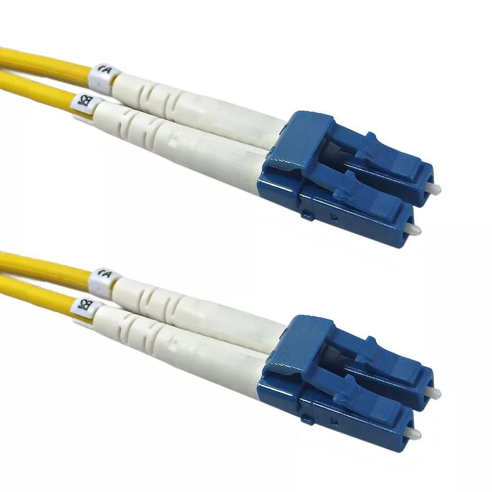 OS2 Singlemode Duplex LC/LC 9 Micron - Fiber Optic Patch Cable - 3 mm Jacket - LSZH/OFNR - 3m