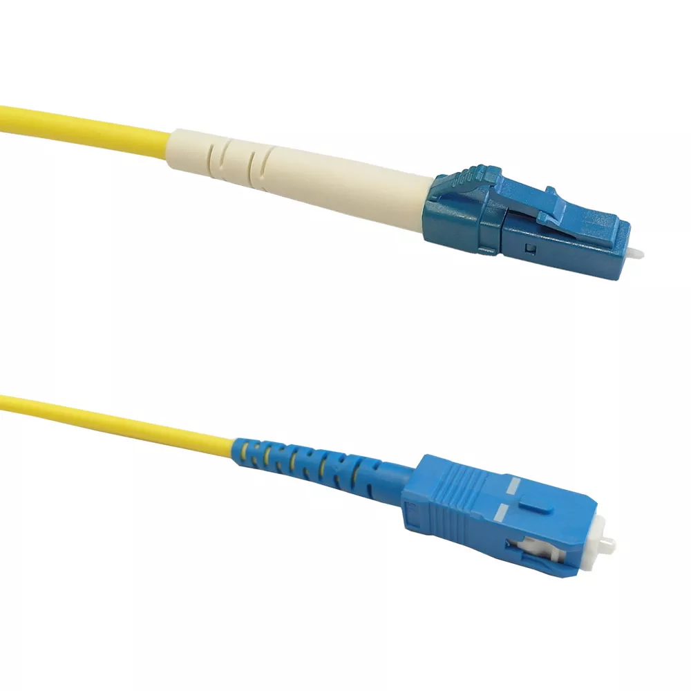 OS2 Singlemode Simplex LC/SC9 Micron - Fiber Optic Patchcable - 3 mm Jacket - 3m - 10 ft