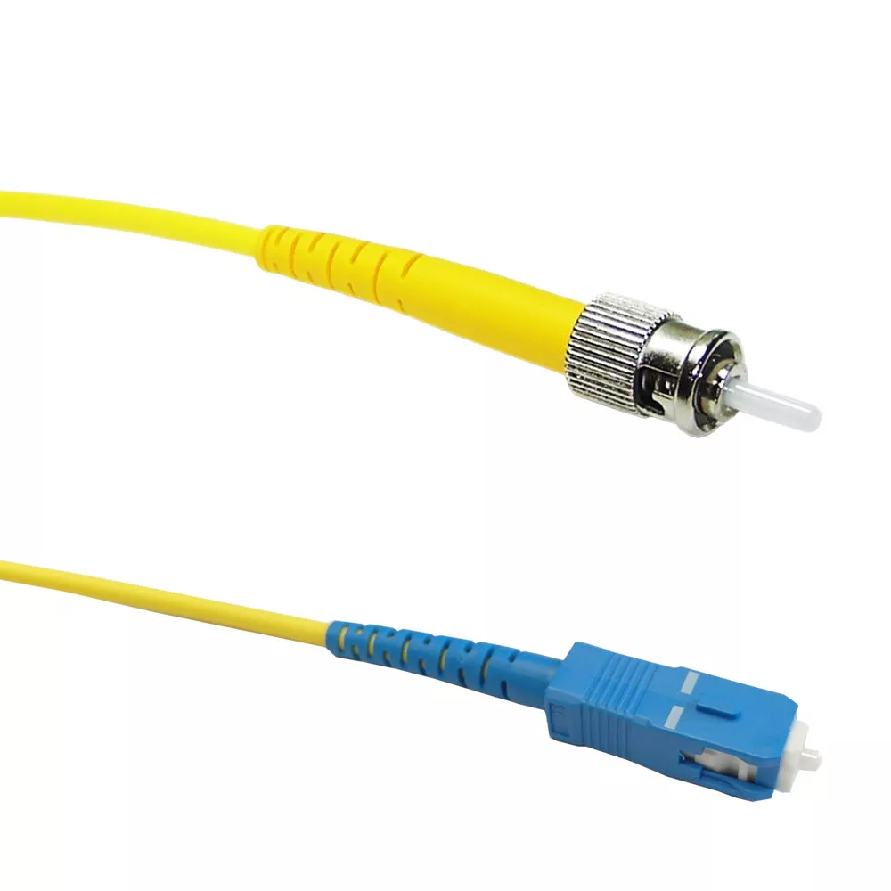 OS2 Singlemode Simplex SC/ST9 Micron - Fiber Optic Patchcable - 3 mm Jacket - 2m - 6 ft