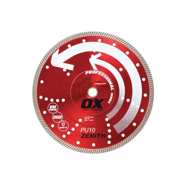 Ox Tools Pro 10" Universal Diamond Blade OX-PU10-10