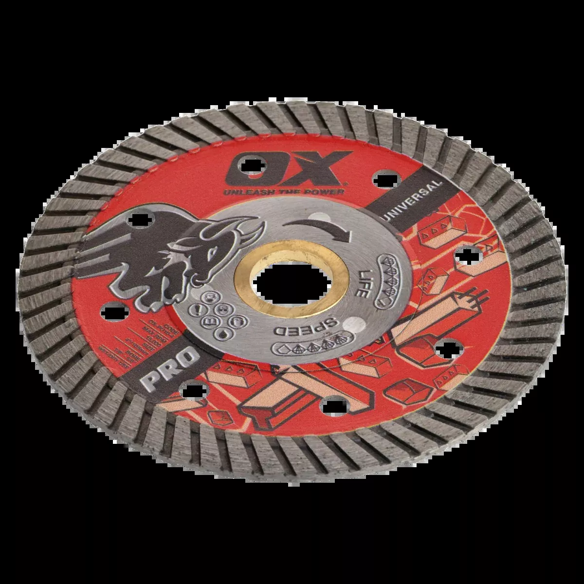 Ox Tools Pro 4" Universal Diamond Blade OX-PU10-4