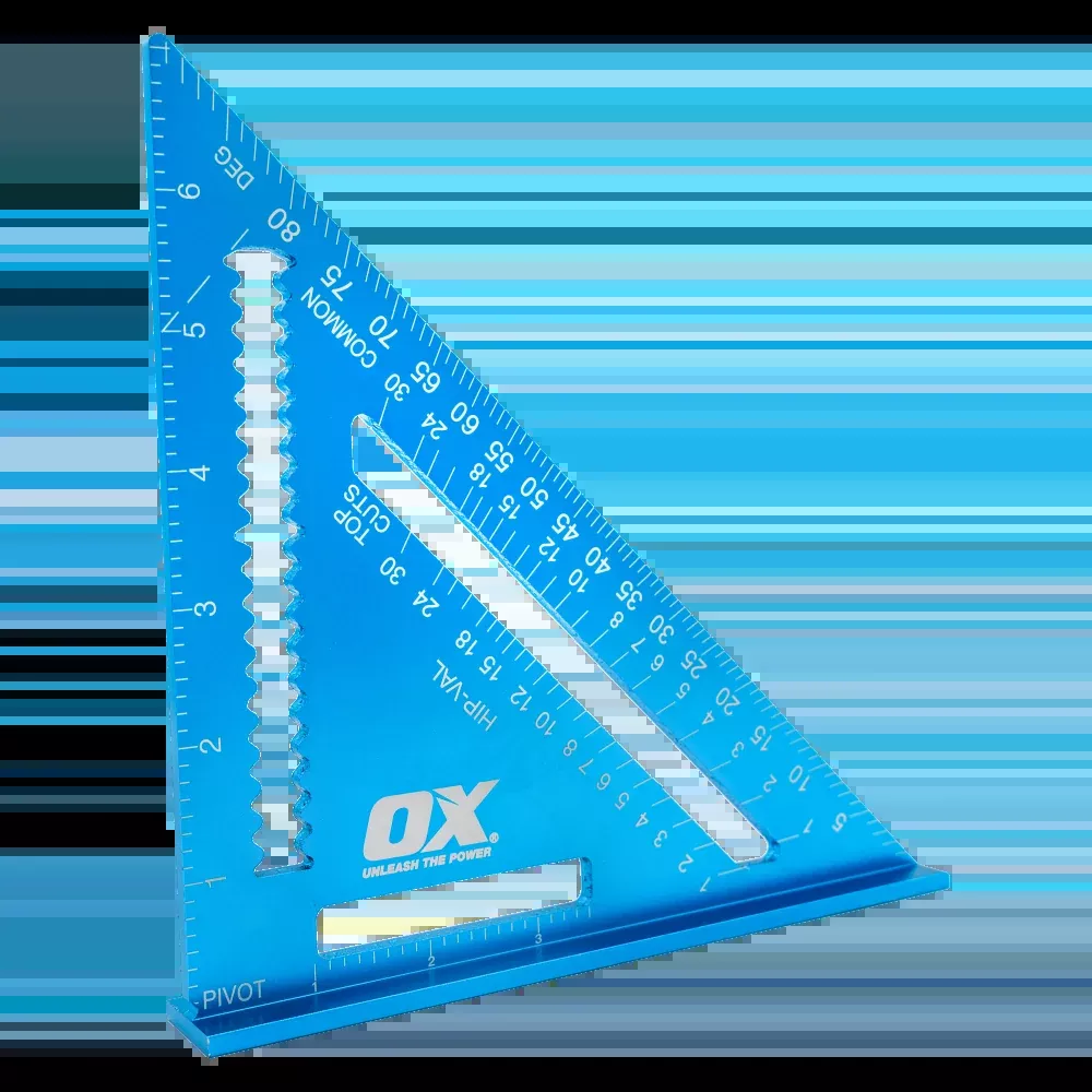 Ox Tools Pro 7" Aluminium Rafter Square OX-P506518