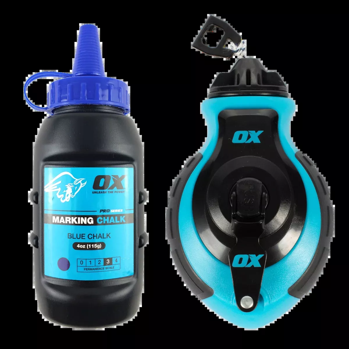 Ox Tools Pro Chalk Reel & Chalk Bundle OX-P503502