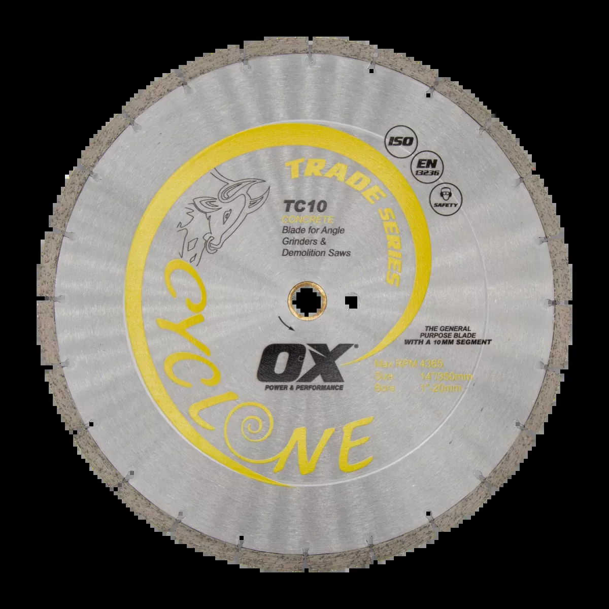 Ox Tools Trade 14" General Purpose / Concrete Diamond Blade OX-TC10-14