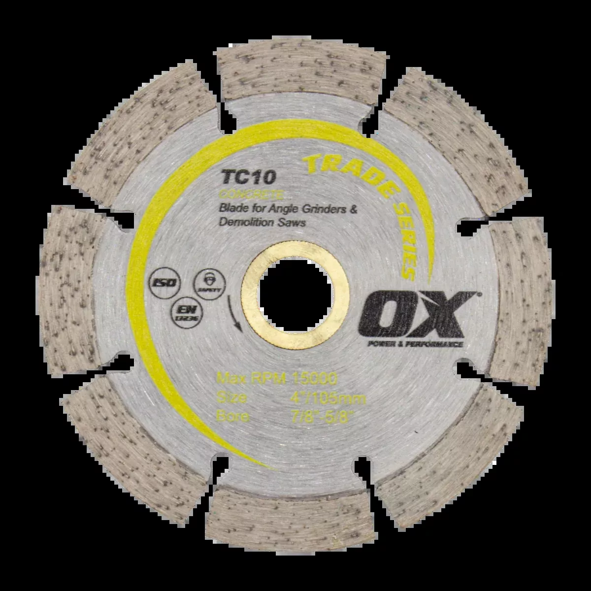 Ox Tools Trade 4" General Purpose / Concrete Diamond Blade OX-TC10-4