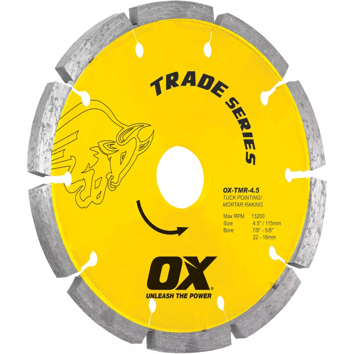 Ox Tools Trade 4" Tuck Pointing Diamond Blade OX-TMR-4