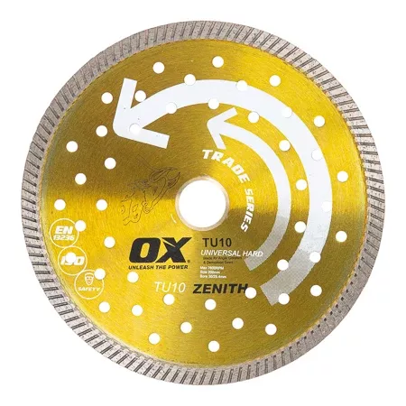 Ox Tools Trade 8" Turbo Universal/Hard Diamond Blade OX-TU10-8