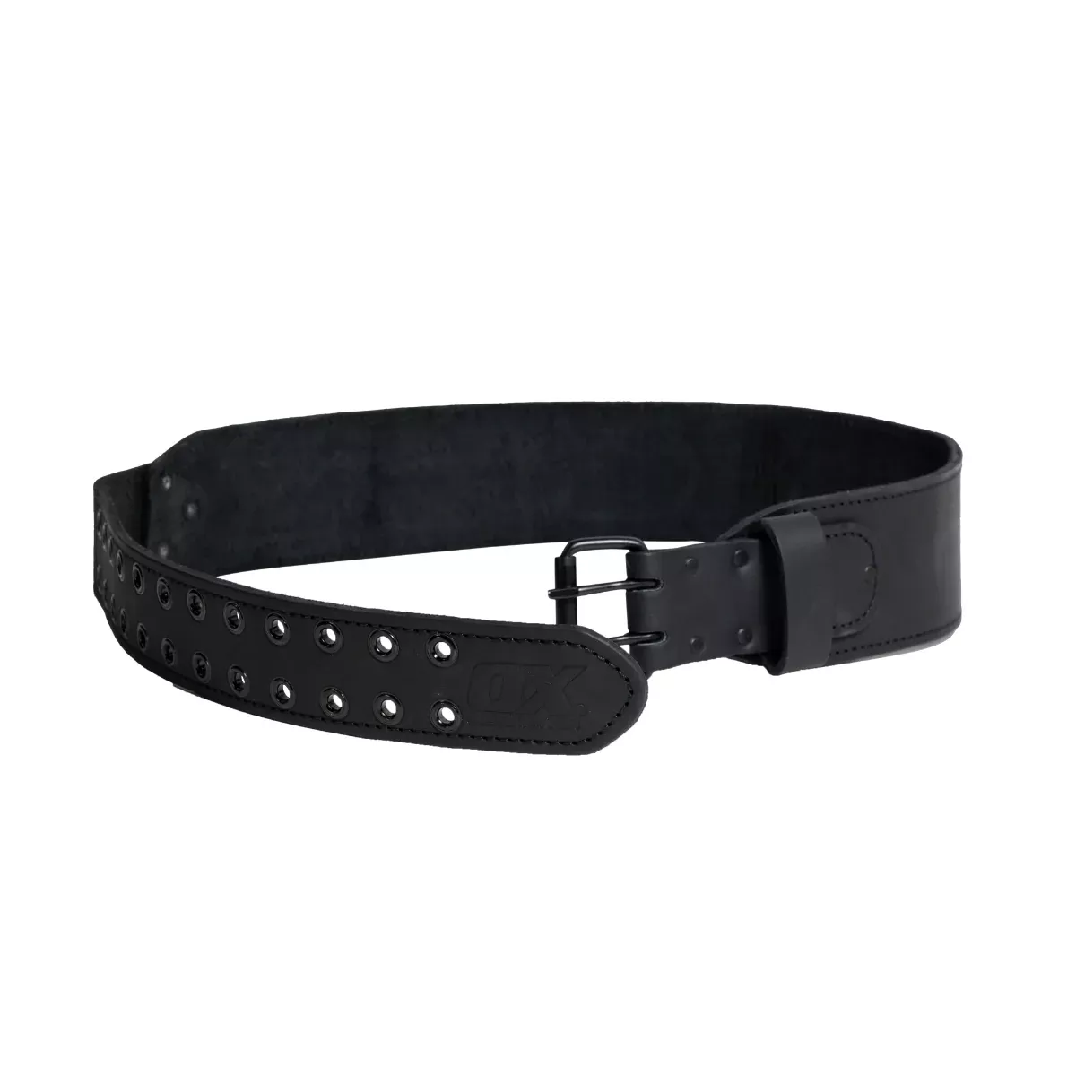 Ox Tools Ultimate 3" Tool Belt | Small/Medium 29"-40" | Leather & Nylon w/ Kevlar Reinforcement OX-U268701