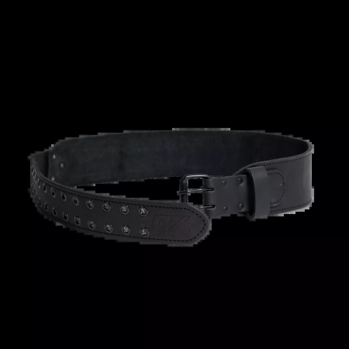 Ox Tools Ultimate 3" Tool Belt | XX-Large 42"-53" | Leather & Nylon w/ Kevlar Reinforcement OX-U268703