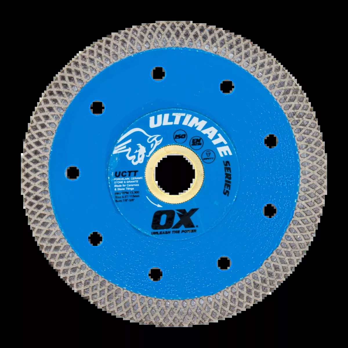 Ox Tools Ultimate 4-1/2" Porcelain Fine Turbo Diamond Blade OX-UCTT-4.5