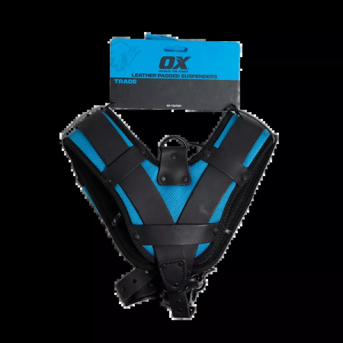 Ox Tools Ultimate Suspenders | Leather & Nylon w/ Kevlar Reinforcement OX-U268901