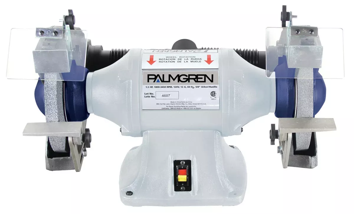 Palmgren 10 in. Powergrind Grinder with Dust Collection 9682101