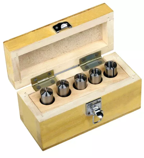 Palmgren 5-Piece 2Mt Round Collet Set for 9684520 Mill Lathe Combo 9680170