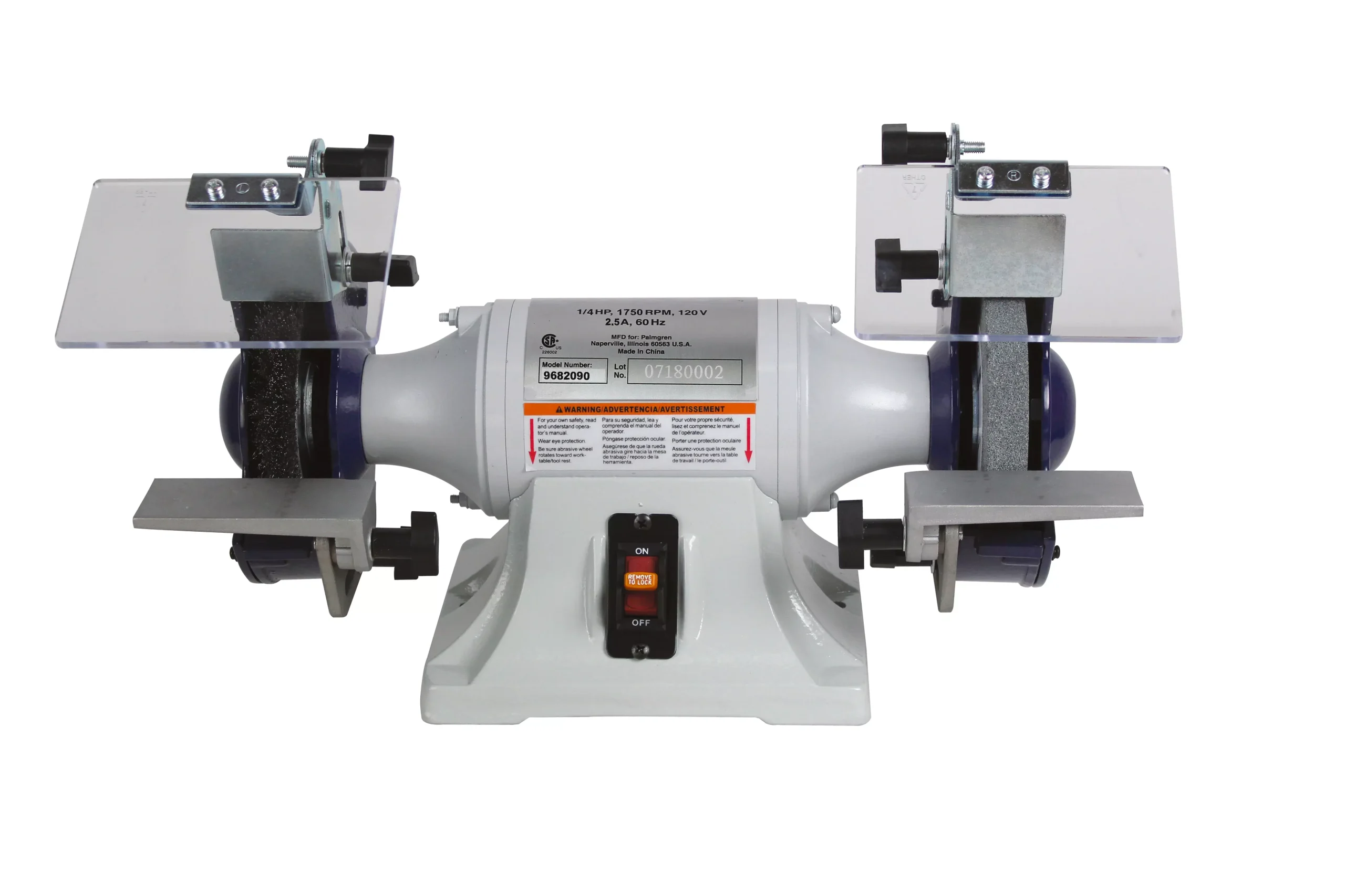 Palmgren 6" Low RPM Bench Grinder 9682090