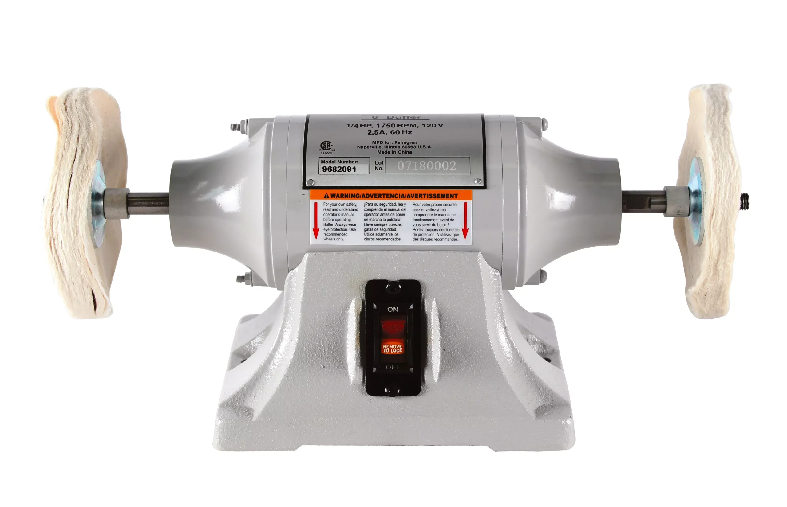 Palmgren 6" Low RPM Buffer 9682091