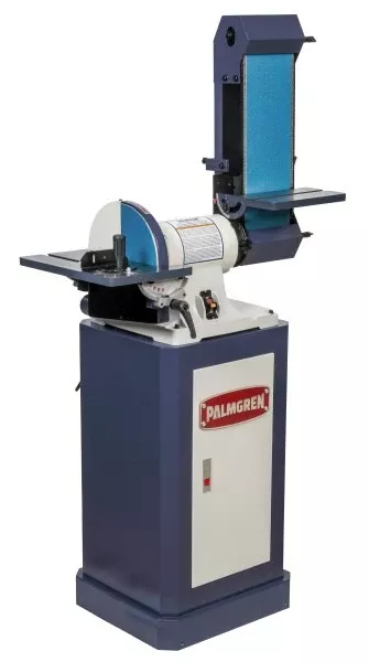 Palmgren 6" x 48" Belt, 10" Disc Bench Finishing Machine 9681123
