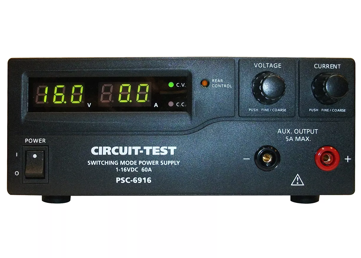 PSC-6916 - Single Output - Switching Power Supply (16VDC/60A), Remote Programmable