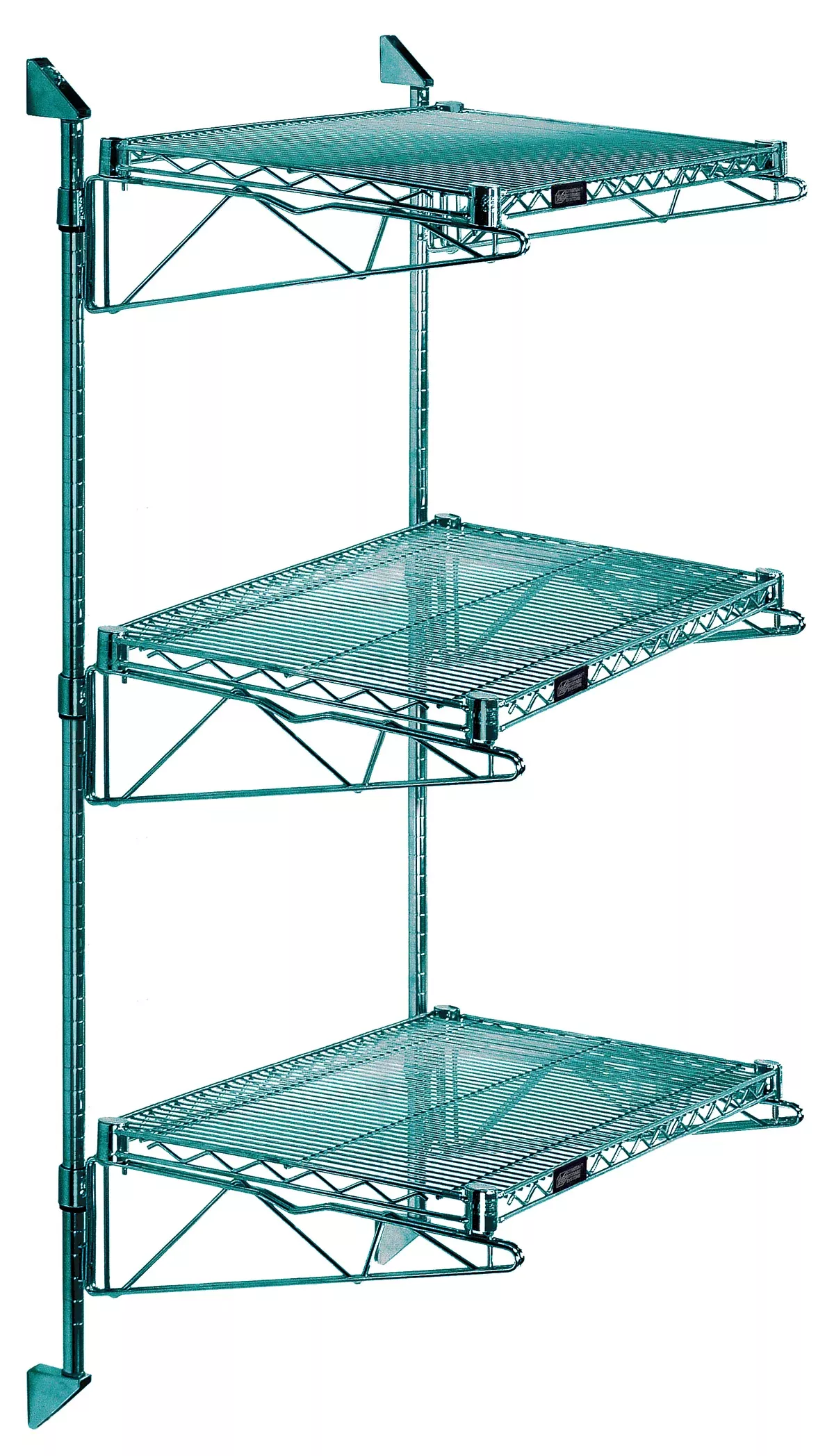 Quantum WC54-CB1430P | Cantilever Double Shelf Post Wall Mount