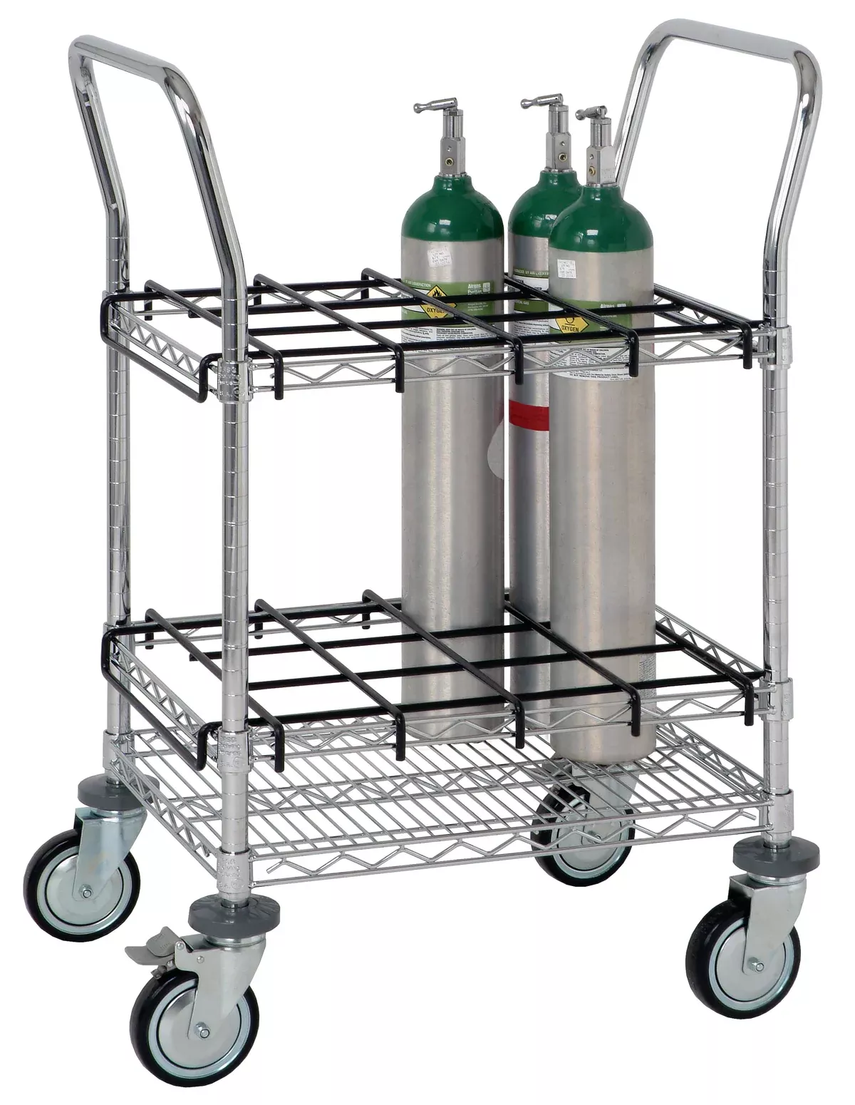 Quantum WRC-IT1824 | Cylinder Transport /Inhalation Therapy Cart