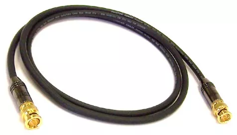 RG6 Composite BNC Cable Male to Male PlenumRated CMP - 100 ft