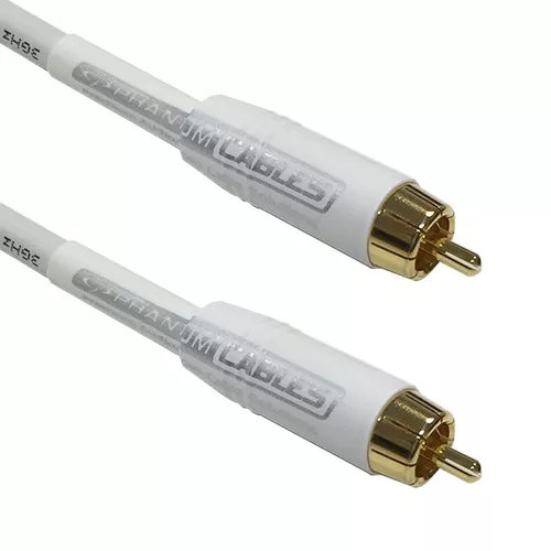 RG6 Composite RCA Cable Male to Male Plenum RatedFT6 - 100 ft