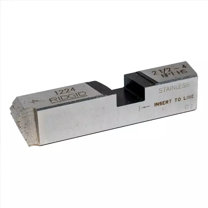 RIDGID 33057 2 1/2 in. to 4 in. NPT Pipe Dies for Model 1224 Threading Machines, High Speed for Stainless Steel