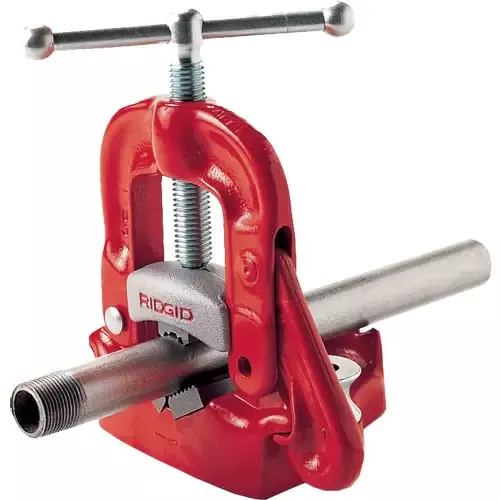 RIDGID 40100 25A Bench Yoke Vise, 1/8 - 4 in. Pipe Capacity