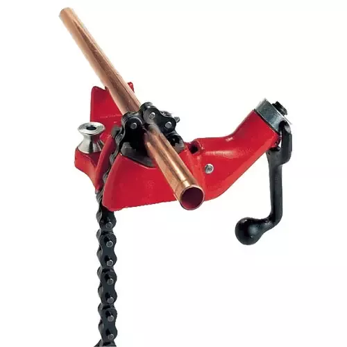 RIDGID 40215 BC810 Top Screw Bench Chain Vise, 1/2 in. to 8 in. Pipe Capacity