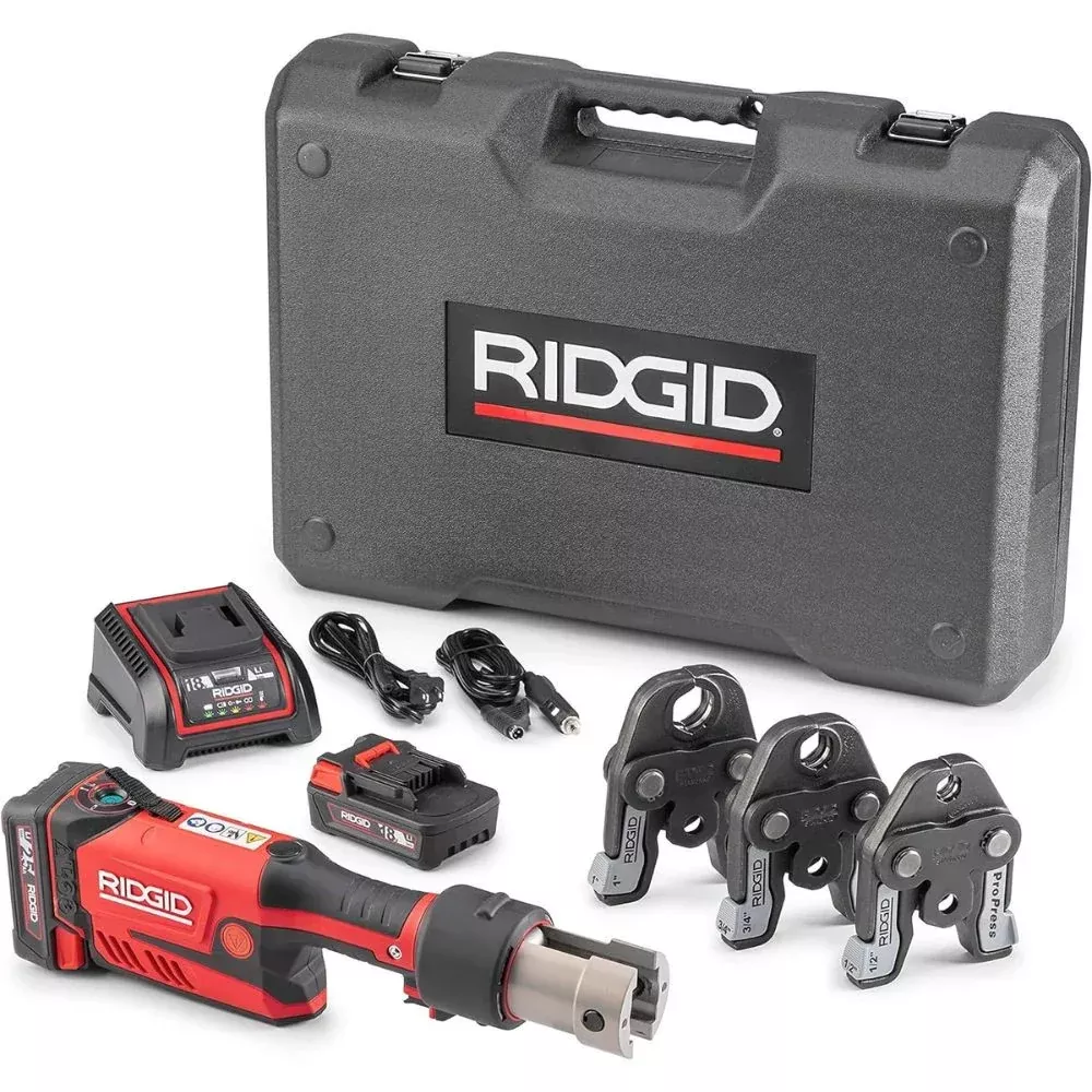 RIDGID 67183 RP 351 Battery Kit W/ ProPress Jaws (1/2" - 1")