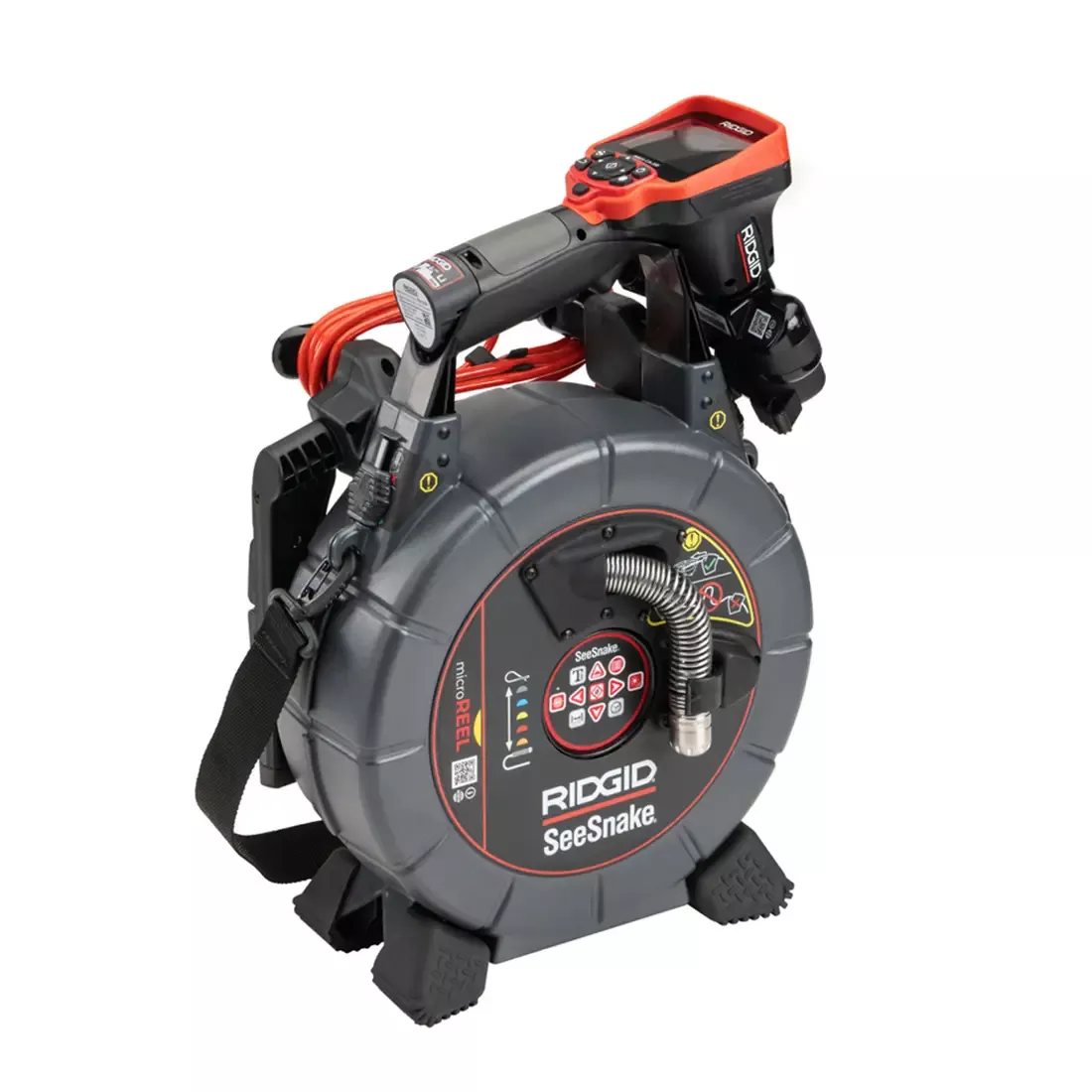 Ridgid 70738 SeeSnake microDrain Video Inspection System with D65S microDrain Reel and CA350 Inspection Camera