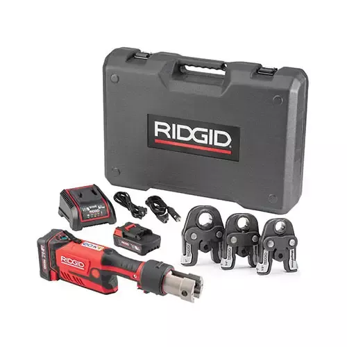 RIDGID RP 351 Battery Kit W/ MegaPress Jaws (1/2  1)