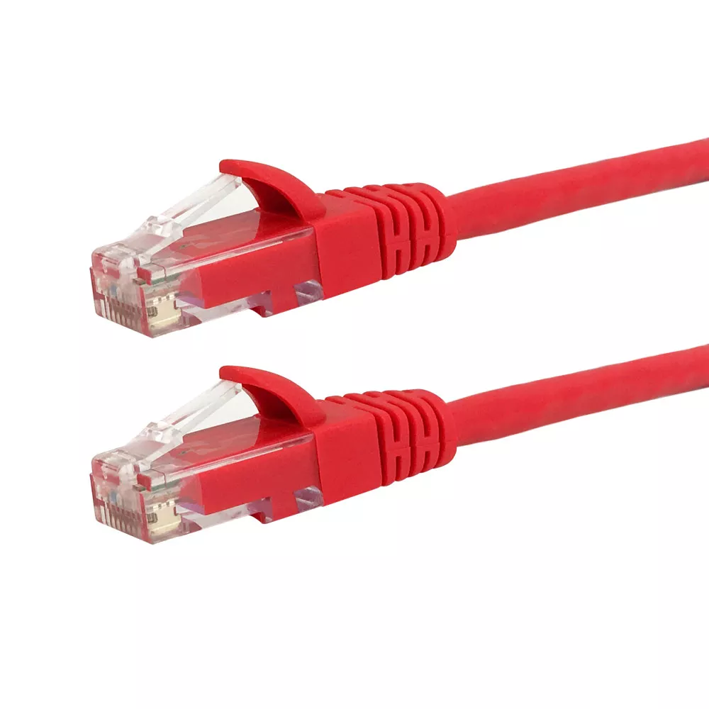 RJ45 Cat5E 350 mhz Molded Patch Cable - Premium Fluke Patch Cable Certified-CMR - 50 ft - Blue