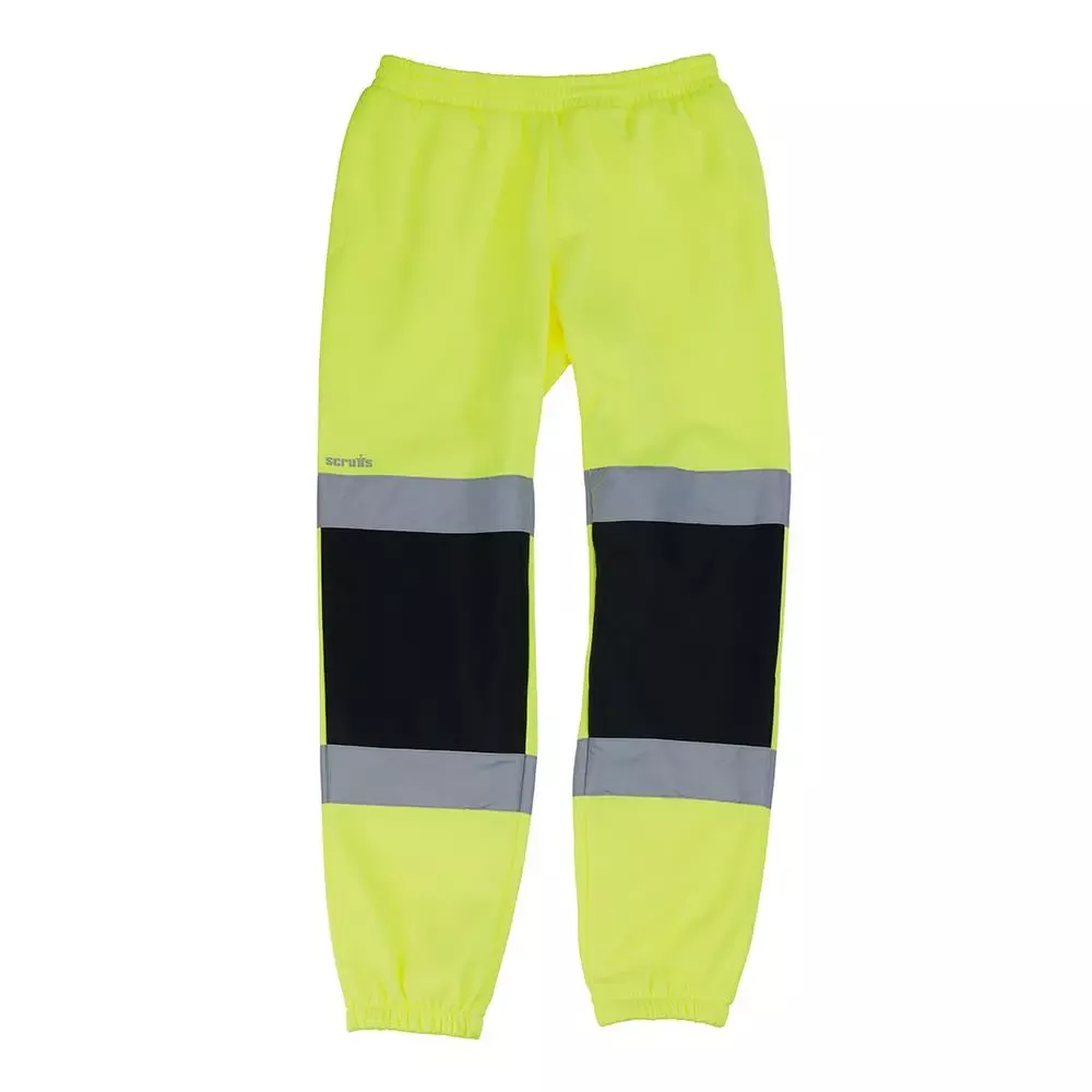 Scruffs High Visibility Joggers Class 1 Yellow / Navy - Choose Size