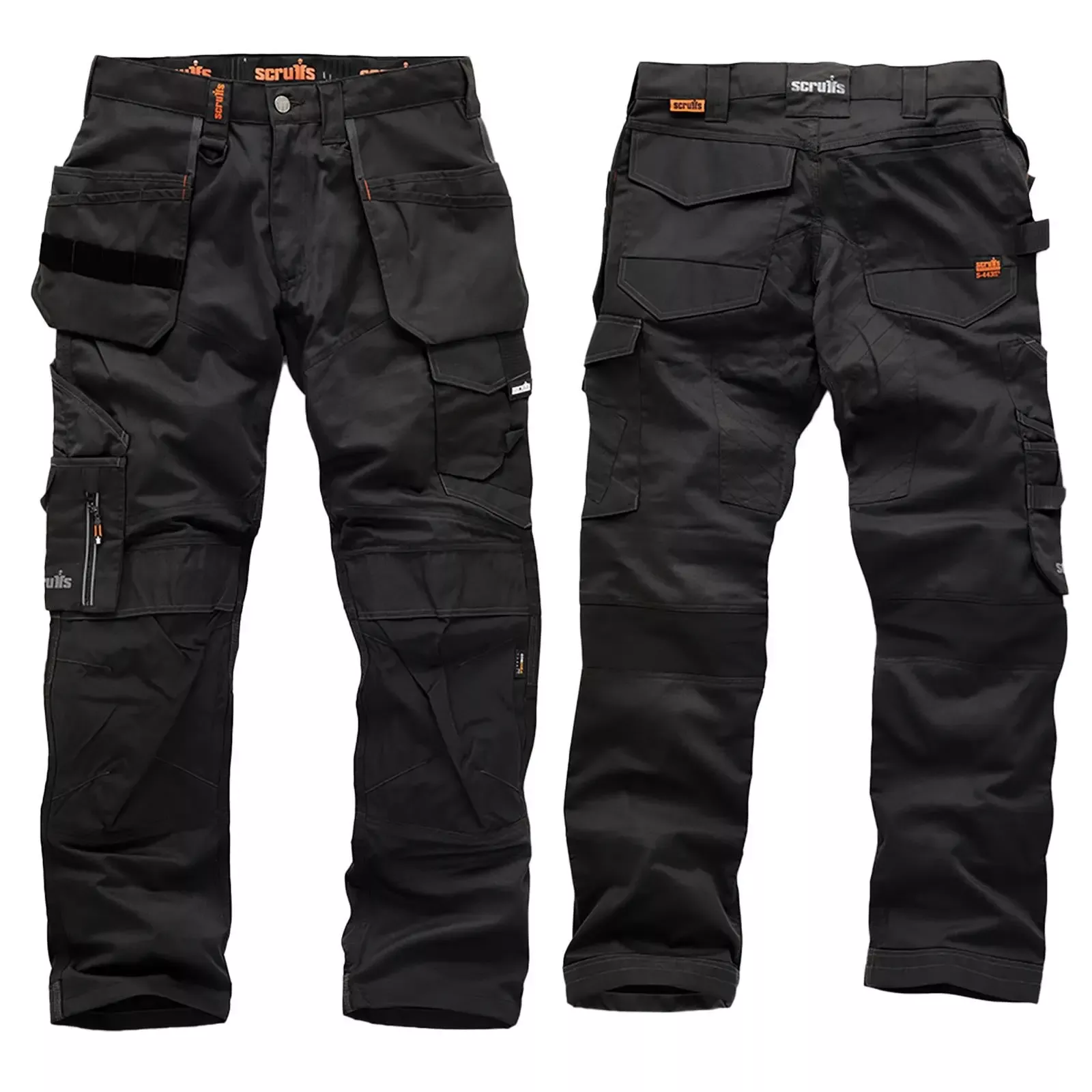 Scruffs Trade Holster Trousers Black - Choose Size