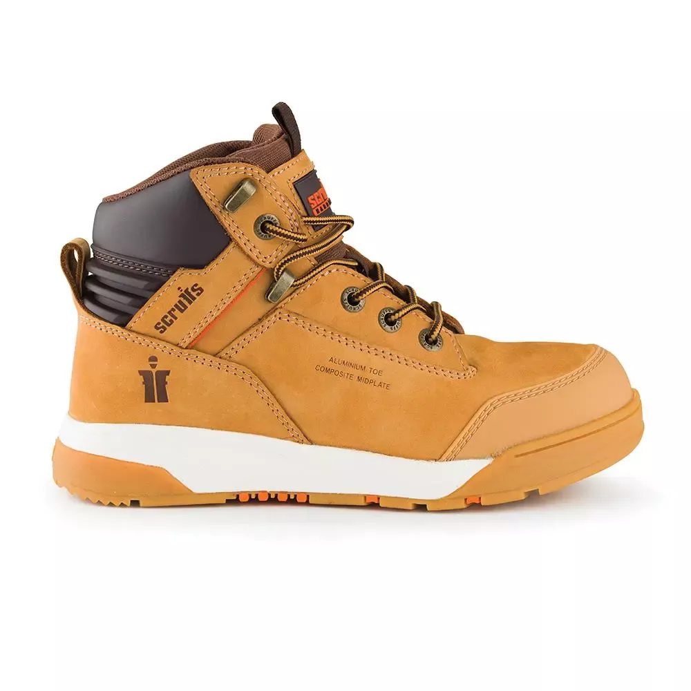 Scruffs Women's Switchback Safety Boots Tan - Choose Size