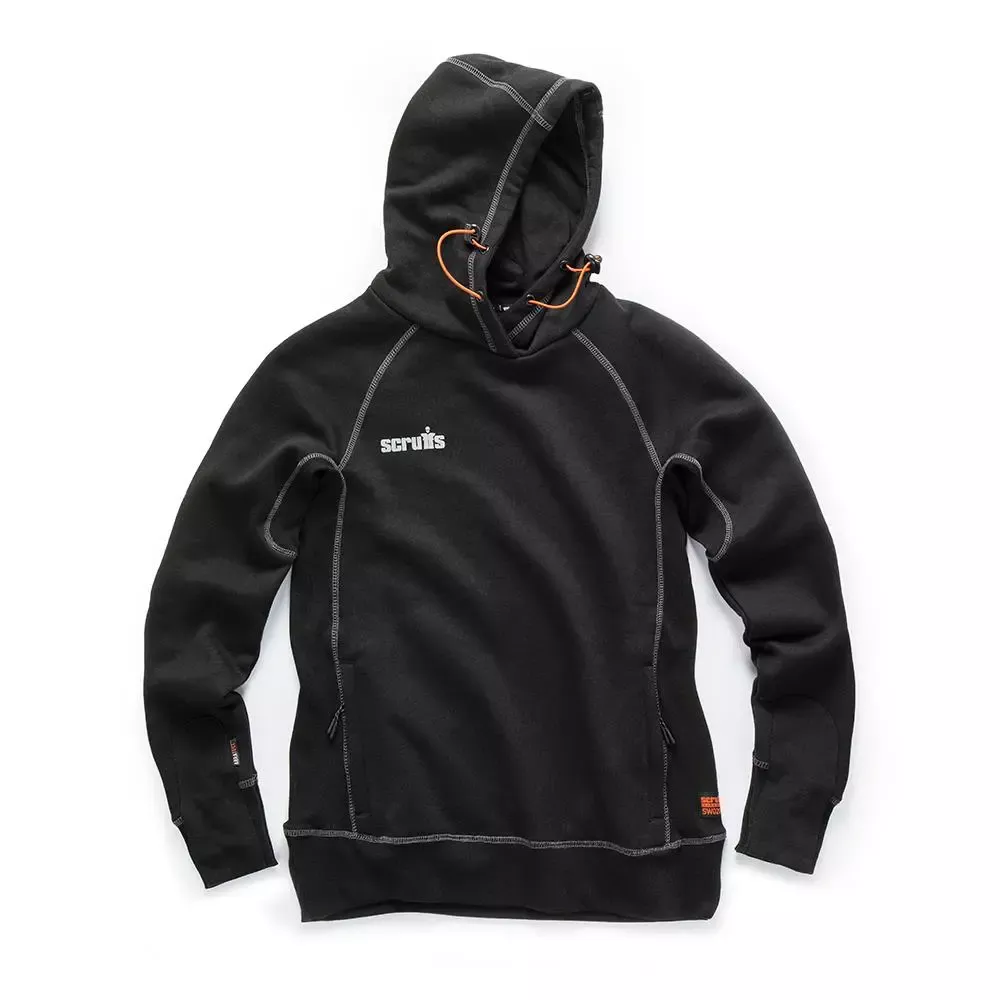 Scruffs Women's Trade Hoodie Black - Choose Size