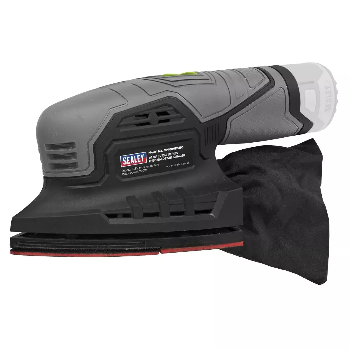 Sealey 150mm Detail Sander 10.8V SV10.8 Series