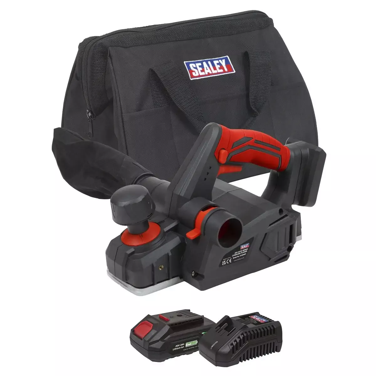 Sealey 20V 2Ah SV20 Series Cordless Planer Kit