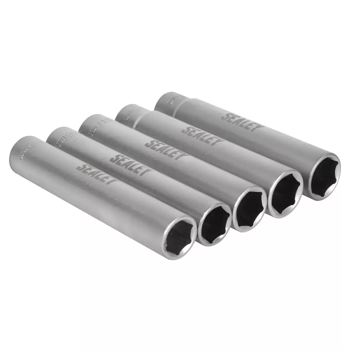 Sealey Extra-Deep Socket Set 1/2”Sq Drive 5pc