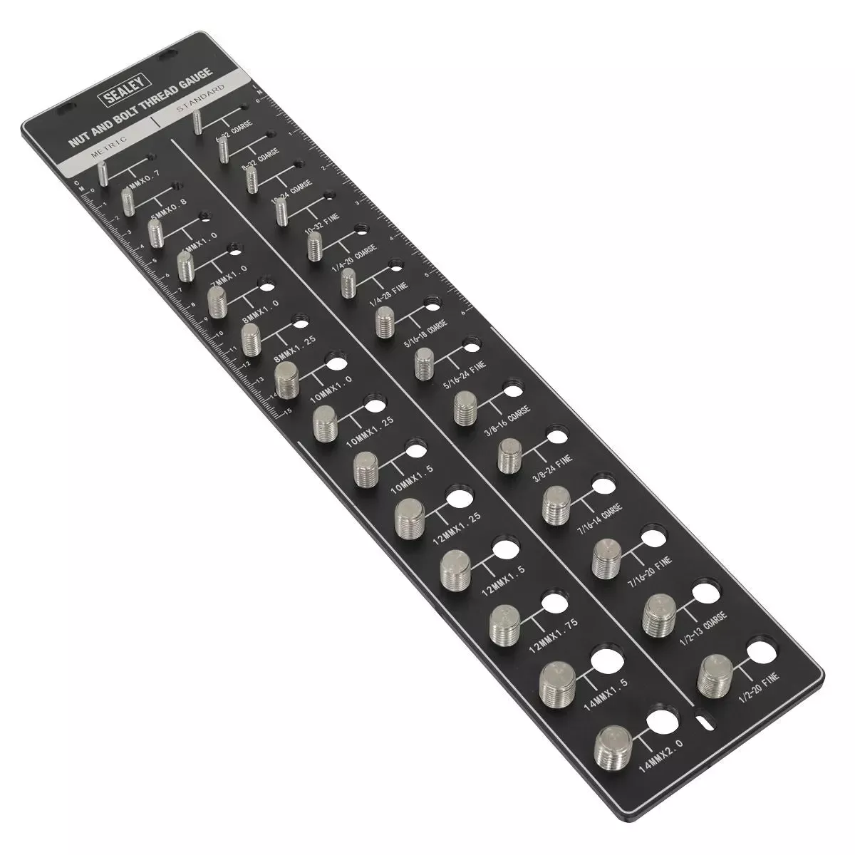Sealey Metric/Imperial Nut & Bolt Thread Checker