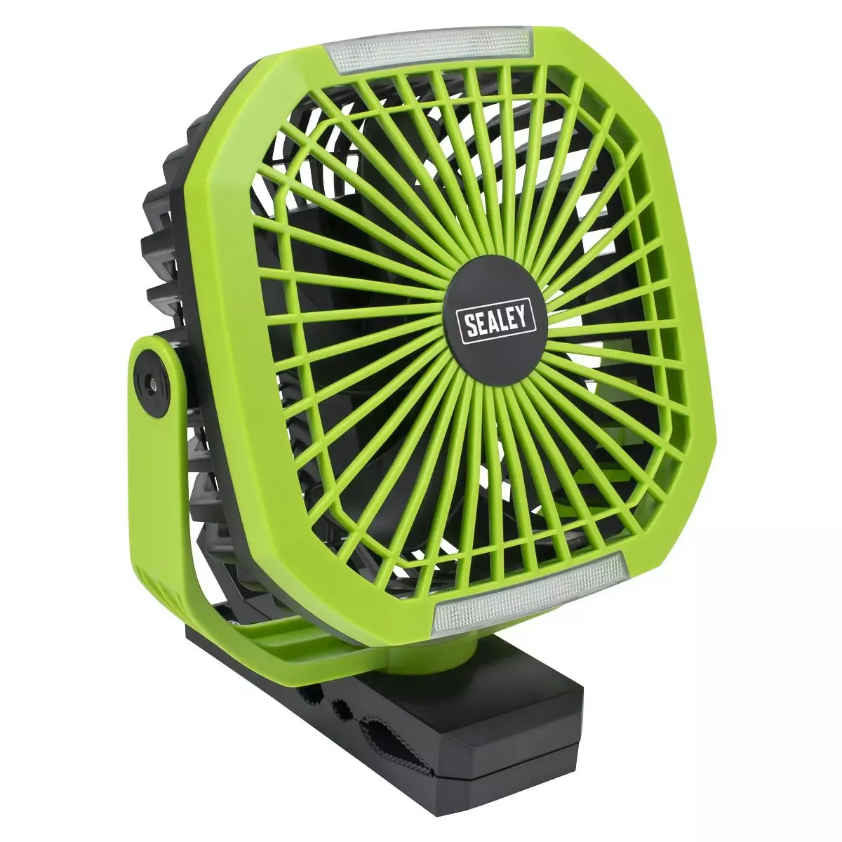 Sealey Portable Clip Fan with Worklight 8" 4 Speeds