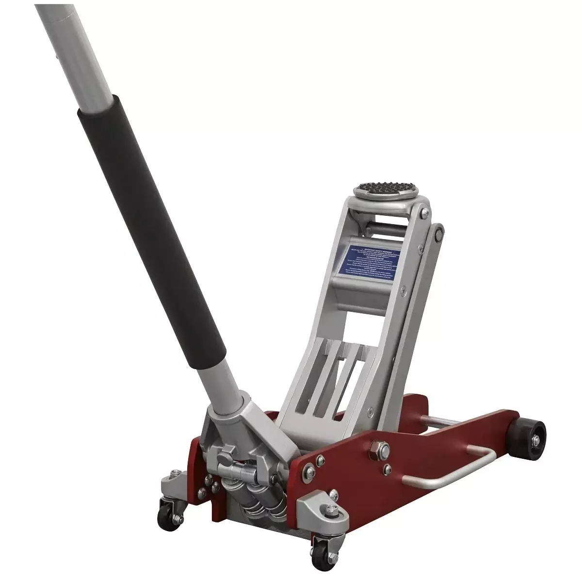 Sealey Premier Premier Low Profile Aluminium Trolley Jack with Rocket Lift 2.5 Tonne