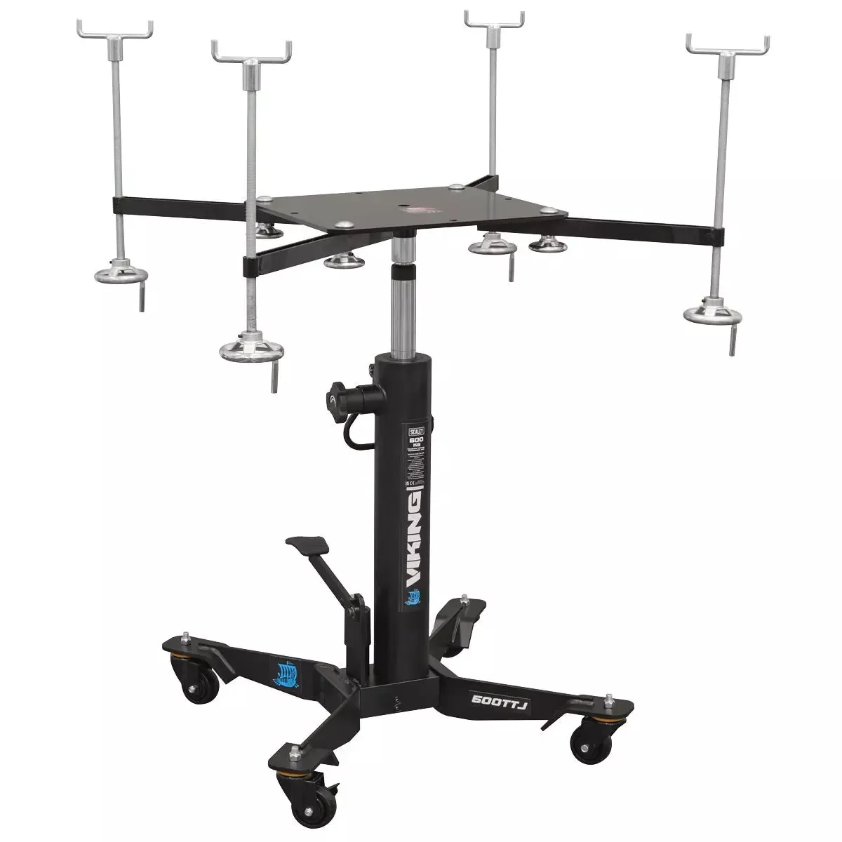 Sealey Subframe Cradle and 500kg Transmission Jack Combo